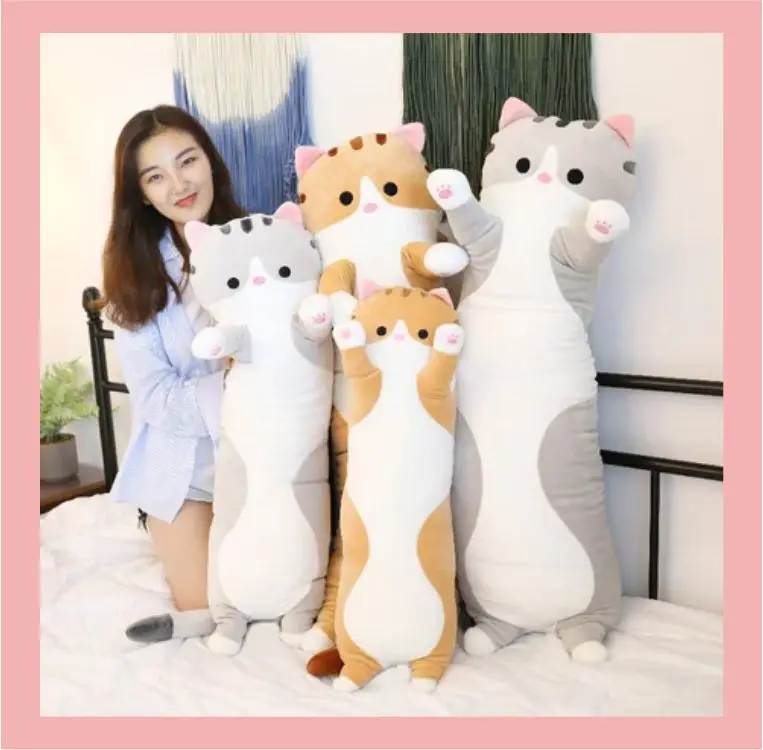 Bantal Guling Kucing Boneka