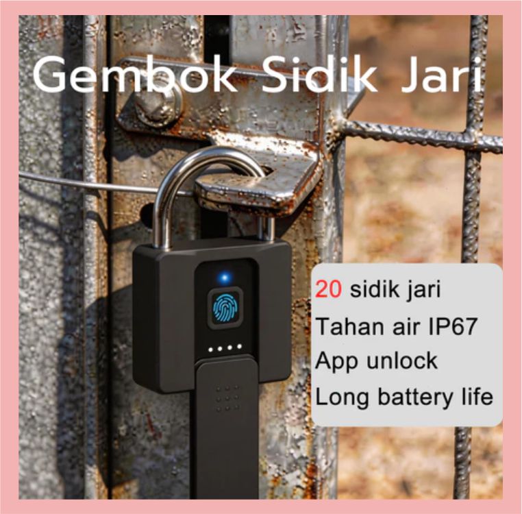 Gembok Pagar Anti Maling
