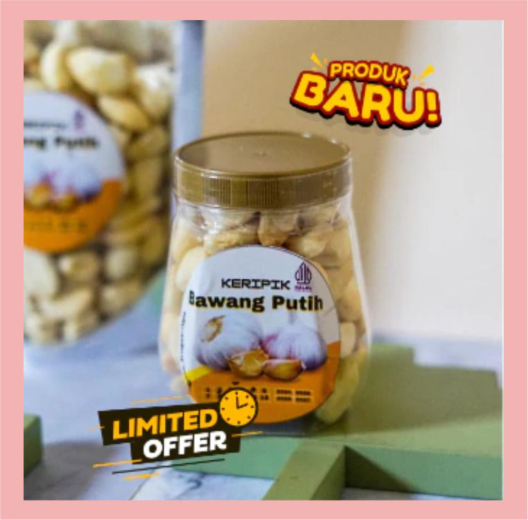 KERIPIK BAWANG PUTIH UTUH