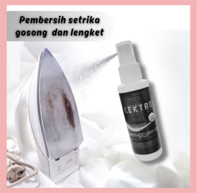 Pembersih Kerak Setrika Dan Menghilangkan Lengket