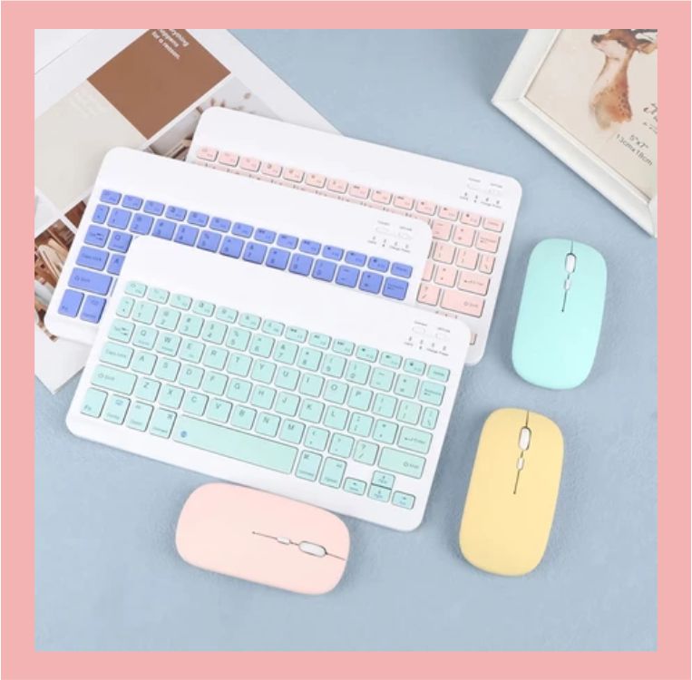 Wireless Bluetooth Keyboard + Mouse Combo USB
